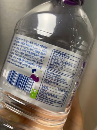 몽베스트 MONTBEST 1L 12입 — 5점을 준 리뷰어가 2022년 2월 올린 사용 사진
