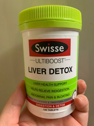 Swisse 스위스 리버디톡스 120정 — 5점을 준 리뷰어가 2021년 2월 올린 사용 사진