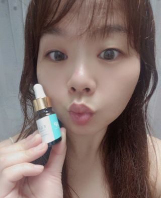 랑팡 EGF+FGF 10ppm 리포좀 앰플 원액 10ml — 5점을 준 리뷰어가 2021년 10월 올린 사용 사진