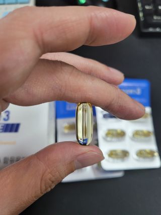 체인미 프리미엄 rTG 오메가3 비타민E 850mg x 30캡슐 — 5점을 준 리뷰어가 2021년 11월 올린 사용 사진