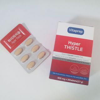 뉴트리션팩토리 비타프렙 하이퍼씨슬 밀크씨슬 900mg — 4.5점을 준 리뷰어가 2021년 9월 올린 사용 사진