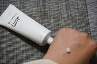 리더스코스메틱 리더스 카밍 바이오틱스 크림 마스크 — 5점을 준 리뷰어가 2021년 4월 올린 사용 사진