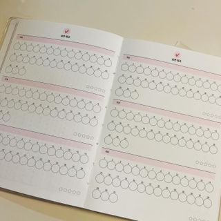 리훈 하밍이와 함께하는 숨은라인찾기 다이어트 플래너 — 5점을 준 리뷰어가 2021년 5월 올린 사용 사진