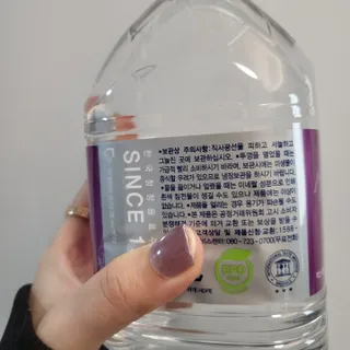 몽베스트 MONTBEST 1L 12입 — 5점을 준 리뷰어가 2022년 2월 올린 사용 사진