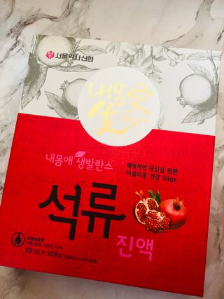 서울약사신협_내몸애생발란스석류_70ml x 30포 — 4점을 준 리뷰어가 2021년 8월 올린 사용 사진