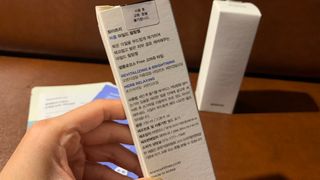 화이트리 비움 약산성 클렌징젤 ,마일드 필링젤 세트 — 5점을 준 리뷰어가 2021년 1월 올린 사용 사진