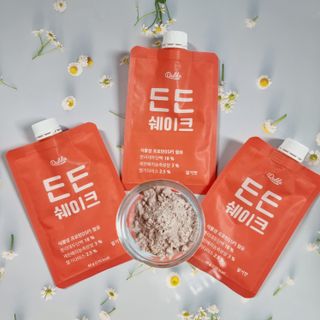 [덜다] 든든 식물성 단백질 쉐이크 40g X 7입 (곡물/딸기) — 5점을 준 리뷰어가 2023년 7월 올린 사용 사진