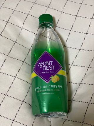 몽베스트 Montbest with Sparkling water Lemon OR Lime 20병(랜덤) — 5점을 준 리뷰어가 2021년 10월 올린 사용 사진