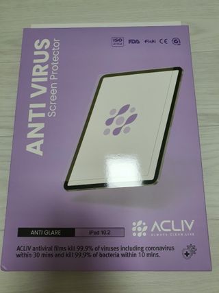 아클리브 Premium 항균 항바이러스 액정 보호필름(iPad) — 5점을 준 리뷰어가 2022년 10월 올린 사용 사진