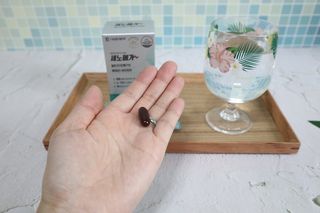 [대웅제약] 혈행, 눈,뼈건강, 알티지오메가3 세노메가 루테인 — 5점을 준 리뷰어가 2021년 8월 올린 사용 사진