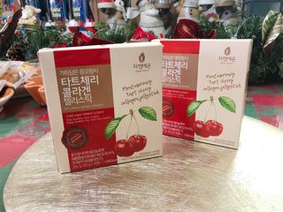 자연에온 가득담은 몽모랑시 타트체리 콜라겐 젤리스틱 — 5점을 준 리뷰어가 2020년 12월 올린 사용 사진