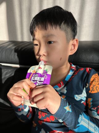 나우캠페인용 [한미사이언스] 우리 아이 튼튼, 엄마 마음 든든! 마시는텐텐 플러스 (100ml*10입) — 5점을 준 리뷰어가 2023년 12월 올린 사용 사진