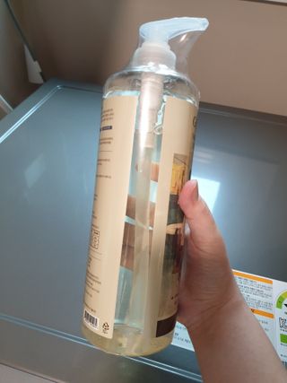 고위드올인원 세탁세제 1000ml — 5점을 준 리뷰어가 2021년 5월 올린 사용 사진