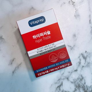뉴트리션팩토리 비타프렙 하이퍼씨슬 밀크씨슬 900mg — 5점을 준 리뷰어가 2021년 10월 올린 사용 사진