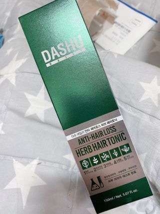 다슈코리아 다슈 데일리 안티 헤어로스 허브 헤어토닉 150ml — 3.5점을 준 리뷰어가 2021년 2월 올린 사용 사진