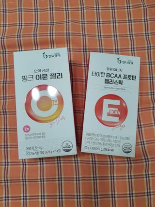 인디닥터 면역 생생 핑크 이뮨 젤리 + 타이탄 BCAA 프로틴 젤리스틱 — 5점을 준 리뷰어가 2022년 5월 올린 사용 사진