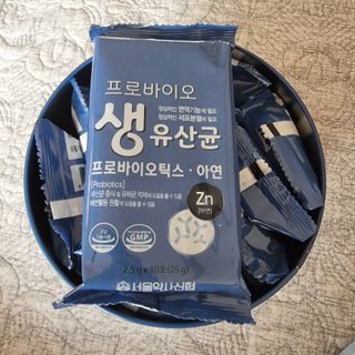 서울약사신협_프로바이오생유산균_2.5G x 100포 — 5점을 준 리뷰어가 2021년 4월 올린 사용 사진