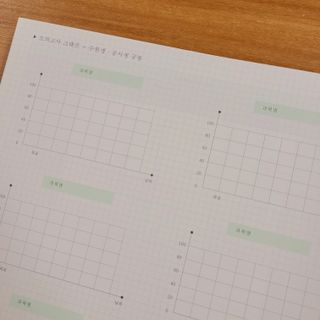리훈 여러분의 오늘을 채워나갈 수 있도록 도와줄 오늘공부 1년용 스터디플래너 — 5점을 준 리뷰어가 2021년 3월 올린 사용 사진