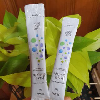 자연그램 매직버블클리너 스틱형 30포 — 5점을 준 리뷰어가 2021년 2월 올린 사용 사진