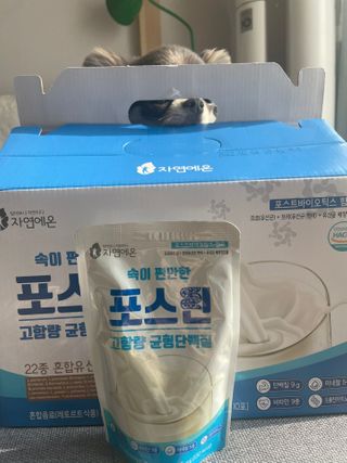 자연에온 마시는 프로틴 고함량 균형단백질 음료 포스틴 125ml 10개입 1BOX — 5점을 준 리뷰어가 2021년 3월 올린 사용 사진