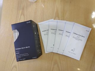 [이즈라이프코스메틱] 퍼퓸 드라이어 시트 히노끼향  or 블랑향 2중 택1 30매 — 5점을 준 리뷰어가 2021년 5월 올린 사용 사진