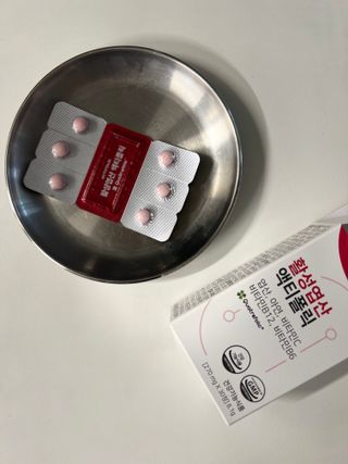 [리노브] 4세대 활성엽산 액티폴릭 270mg x 30정 — 4점을 준 리뷰어가 2022년 8월 올린 사용 사진