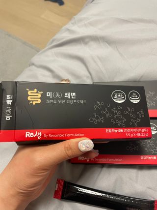 새롬바이오 리생 [미쾌변] 차전자피 식이섬유 건강기능식품 3팩 — 5점을 준 리뷰어가 2021년 6월 올린 사용 사진