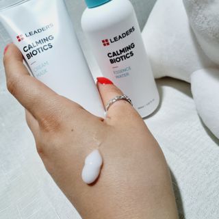 리더스코스메틱 리더스 카밍 바이오틱스 크림 마스크 — 5점을 준 리뷰어가 2021년 7월 올린 사용 사진