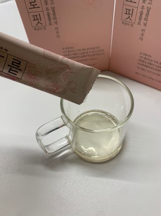 주식회사 메디프바이오 클로로핏 — 5점을 준 리뷰어가 2023년 8월 올린 사용 사진