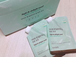 아므_이너뷰티 라이트 앤 딜라이트 밀 민트 초코 — 5점을 준 리뷰어가 2021년 7월 올린 사용 사진
