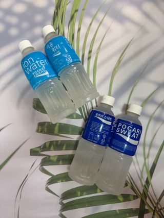 [동아오츠카] 포카리스웨트  500ml PET + 이온워터 500ml PET — 5점을 준 리뷰어가 2025년 7월 올린 사용 사진