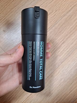 Dr.느루벗 느루벗 옴므 토탈 케어 올인원 118ml 남자 남성 스킨 로션 에센스 크림 화장품 — 5점을 준 리뷰어가 2021년 3월 올린 사용 사진