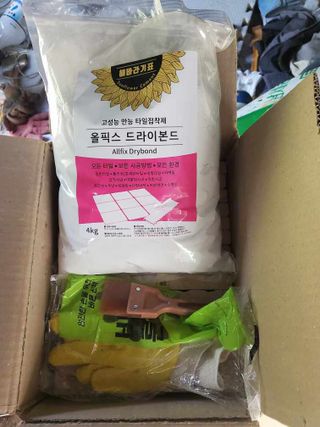 [신흥산업] 붙이는 벽돌 황토 파벽돌 230mm 45장,  욕실 인테리어 실내장식 셀프인테리어 — 5점을 준 리뷰어가 2023년 5월 올린 사용 사진