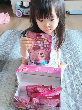 [팔도] 잔망루피젤리 믹스베리맛 42g 8개 — 5점을 준 리뷰어가 2022년 3월 올린 사용 사진