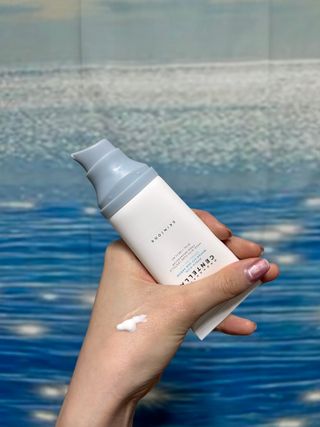 [스킨1004] 마다가스카르 센텔라 히알루-시카 워터핏 선세럼 50ml — 5점을 준 리뷰어가 2024년 5월 올린 사용 사진
