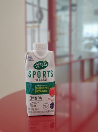 셀렉스스포츠 셀렉스 스포츠 웨이 프로틴 복숭아_ 330ml x 12팩 — 5점을 준 리뷰어가 2021년 3월 올린 사용 사진