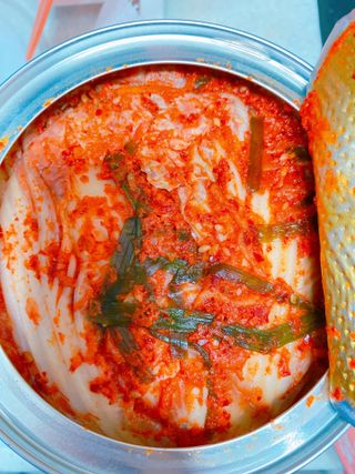 셰프애찬 알배기 겉절이 김치 1kg — 5점을 준 리뷰어가 2022년 9월 올린 사용 사진