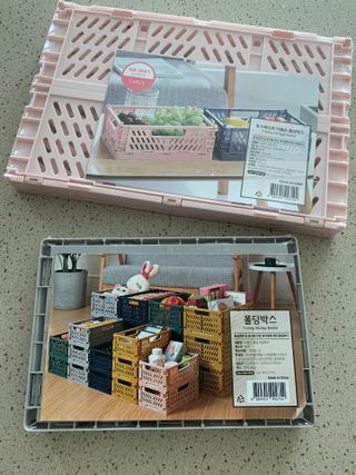 에프에이치아이코리아 다용도 폴딩박스 — 5점을 준 리뷰어가 2021년 6월 올린 사용 사진