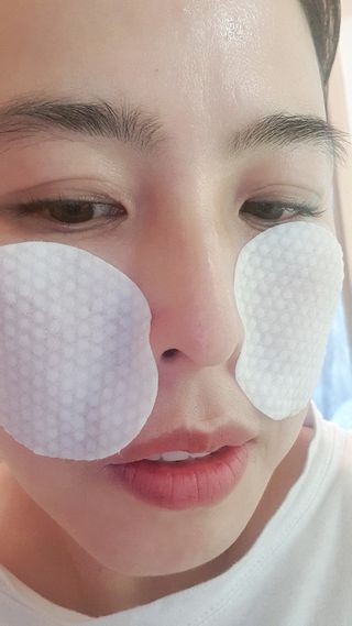팜스테이 티트리 바이옴 카밍 토너 패드 — 5점을 준 리뷰어가 2022년 11월 올린 사용 사진