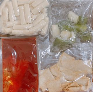 응큼떡볶이 — 3.5점을 준 리뷰어가 2021년 3월 올린 사용 사진