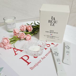 라보르 프렌치 콜라겐 화이트 — 4점을 준 리뷰어가 2022년 10월 올린 사용 사진