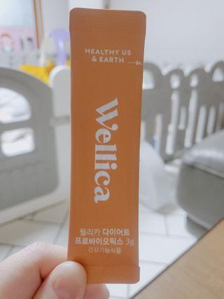 웰리카 다이어트 프로바이오틱스 — 5점을 준 리뷰어가 2021년 1월 올린 사용 사진