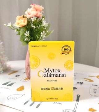신보웰빙 마이톡스 깔라만시환 1박스/28포 — 5점을 준 리뷰어가 2023년 9월 올린 사용 사진