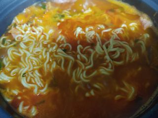 [풀무원] 자연은맛있다 정면, 백면, 홍면  세트 — 5점을 준 리뷰어가 2021년 4월 올린 사용 사진