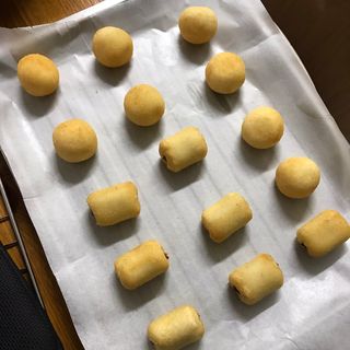 Dog&Ball 독앤볼 [Dog&Ball] 미니찹쌀볼도그 찹쌀치즈볼 — 4.5점을 준 리뷰어가 2021년 8월 올린 사용 사진