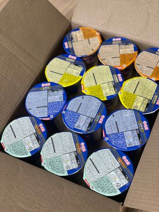NISSIN 닛신 컵누들  4종 - 씨푸드오리지날, 씨푸드 스파이시, 씨푸드 커리, 씨푸드 XO소스 — 3점을 준 리뷰어가 2023년 1월 올린 사용 사진
