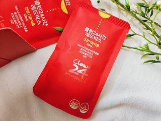 클린24시간 레드박스 1BOX(5포) + 전용보틀(500ml) — 5점을 준 리뷰어가 2024년 1월 올린 사용 사진