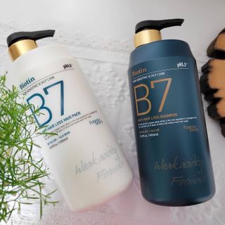 [포레스트스토리] B7 안티 헤어로스 샴푸1,000ml + 헤어팩 1,000ml — 5점을 준 리뷰어가 2021년 4월 올린 사용 사진