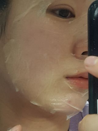 리더스코스메틱 리더스 인솔루션 바세린 마스크 2종 — 5점을 준 리뷰어가 2021년 1월 올린 사용 사진