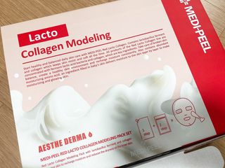 메디필 레드 락토 콜라겐 모델링 팩 — 4점을 준 리뷰어가 2021년 3월 올린 사용 사진